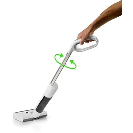 Nedis Bodenreiniger HHEM300WT, Bodenreiniger-40 W-Schnurlos-Betriebszeit im Modus mit der höchsten Leistung: 60 min, ABS, Weiss, Nassreiniger, Weiss