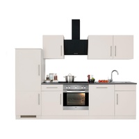 wiho Küchen Küchenzeile »Cali«, ohne E-Geräte, Breite 280 cm, beige