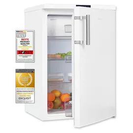 Exquisit KS16-4-HE-010D Kühlschrank (120 l, 850 mm hoch, Weiß)