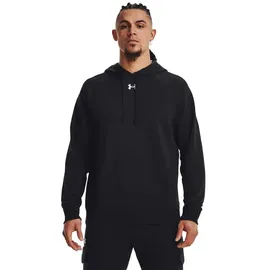 Under Armour Rival Fleece Hoodie Herren 001 black/white M