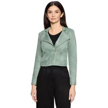 Betty & Co Bikerjacke mit Stehkragen in Mint | Gr.: 44