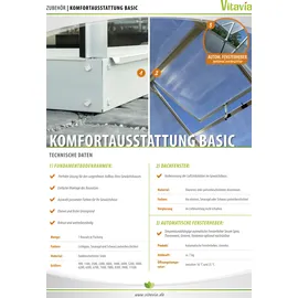 Vitavia Alu-Dachfenster ohne Verglasung 61,6 x 57,3 cm Grün
