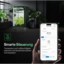 VIVOSUN AeroLush C08 smartes Klimagerät 785 Watt 4-in-1 Klimaprogramme