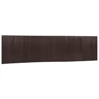 VidaXL Paravent Dunkelbraun 165x800 cm Bambus
