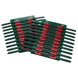HASenPfeil ® 1 Heftstreifen für 500 Blatt grün Kunststoff, 20 St.