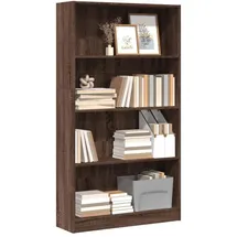 vidaXL Bücherregal 80 x 24 x 143 cm Braun