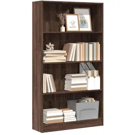 vidaXL Bücherregal 80 x 24 x 143 cm Braun