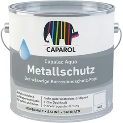 Caparol Capalac Aqua Metallschutz 0,75 Liter, Weiß