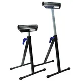 Helo24 Arbeitsbock Kunststoff/Stahl 67-106 cm schwarz 2er Set