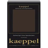 KAEPPEL Spannbettlaken Jersey 90-100 x 200 cm Braun