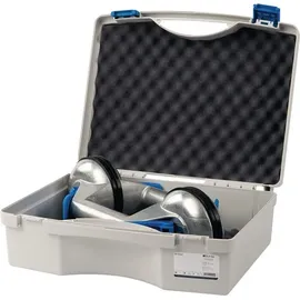 Veribor Saugheber-Set Aluminium 2 Köpfe blau