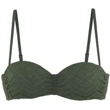 LASCANA Bügel-Bandeau-Bikini-Top Omara Grün 34 Cup A