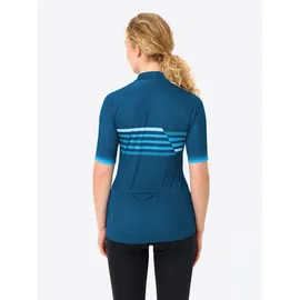 Vaude Damen Posta HZ II Radtrikot (Größe M, blau)
