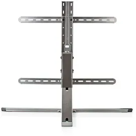Nedis TV-Ständer 37-75" 343 x 733 x 34,3 cm Grau/Aluminium