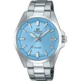 Casio Edifice Herrenuhr Stahl/Hellblau