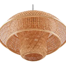 LUCANDE Rasmina 1-flg. 50 cm Holz hell, schwarz