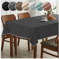 ANRO Tischdecke Mila Stoff abwaschbar Tischtuch Tafeldecke Jacquard Teflon
