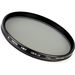 Hoya HRT CIR-PL & UV Filter (82 mm, Polarisationsfilter), Objektivfilter, Schwarz