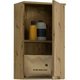 BASIC by Balculina Hängeschrank BASIC BY BALCULINA "Spice, Badezimmerschrank BxTxH 40x67x23 cm", beige (artisan), B:40cm H:67cm T:23cm, Holzwerkstoff, Schränke, Hängeschrank, Breite 40 cm, Griffmulden