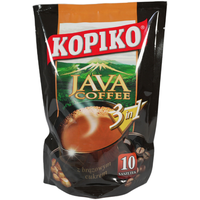 Kopiko Java Coffee 3 in 1 Instant Kaffee Milch Zucker Asia