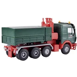 MB 4-Achs Schwerlastzugmaschine KAHL Bausatz Modell von kibri 1:87