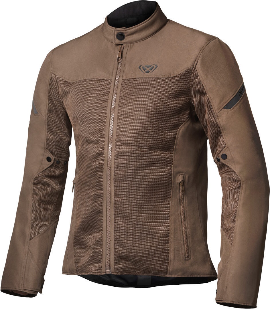 Ixon Fresh Motorfiets textiel jas, bruin, S