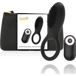 Sextoy connected cockring coquette wiederaufladbar schwarz/gold