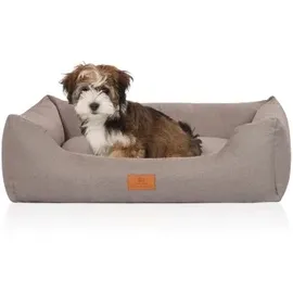 Knuffelwuff Hundebett Lotte 85 x 63 cm grau
