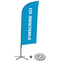 Showdown Displays Showdown DisplaysBeachflag Alu Wind Komplett-Set Hier Anmelden