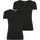 Ysabel Mora Kurzarmshirt YSABEL MORA, Damen, Gr. S, schwarz, Single Jersey, Obermaterial: 95% Baumwolle, 5% Elasthan, figurbetont hüftbedeckend, Rundhals, Shirts, mit Rundhals, elastisch, Baumwollmix, weich, Basic