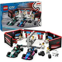 LEGO City F1 Garage 60444