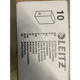 Leitz Archivboxen braun 12,0 x 32,5 x 27,5 cm, 10 St.