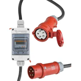 KDK Dornscheidt Mobiler Zwischensteckerzähler Drehstrom CEE 32A mit MID
