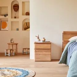 Kindernachttisch Nino aus Teakholz