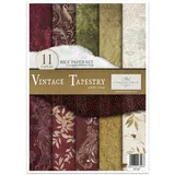 ITD Collection RP043 Reispapier, Vintage Tapestry, 29,7 x 21 cm