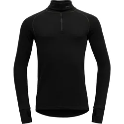 Funktionsshirt Expedition Merino 235 Zip Neck Man black SCHWARZ L