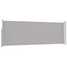 vidaXL Ausziehbare Seitenmarkise 100 x 300 cm grau 48374