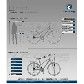 licorne bike gmbh L-V-ATB 28 Zoll schwarz/grau