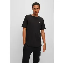 HUGO für Herren. 50466158 Dero T-shirt schwarz (XXL), Lässig, Baumwolle, Kurzarm, Nachhaltig