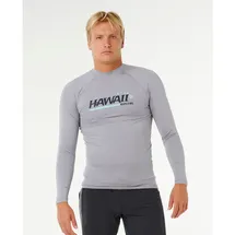 Rip Curl Rash Guard Hawaii Gritty Grau S