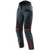 Dainese Tempest 3 D-dry Textilhose wasserdicht Damen - Dunkelgrau/Schwarz/Rot / 42
