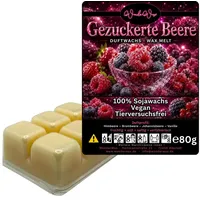WonderWax Duftwachs WonderWax® Duftwachs 6 Würfel, (Gezuckerte Beeren), Duftrichtung: Gezuckerte Beeren
