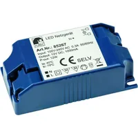 Rutec LED-Netzgerät, 12V, 12W, IP20, 100-240V AC, Schraubanschluss, statisch