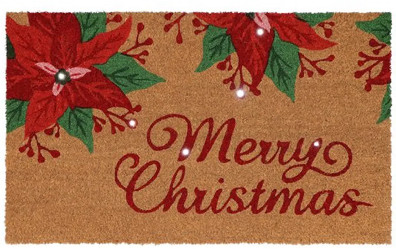 Wohnmatte Merry Christmas Variante 1