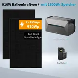 910W Anker Solix Balkonkraftwerk Solix Solarbank2 AC E1600 2000W mit Smart Meter