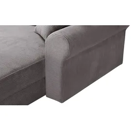 ed exciting design Ecksofa beidseitig montierbar Angelina klein ¦ braun ¦ Maße (cm): B: 255 H: 92 T: 185.0
