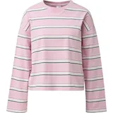 QS Ringelshirt - pink|mehrfarbig - XXL