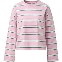 QS Ringelshirt - pink|mehrfarbig - XXL
