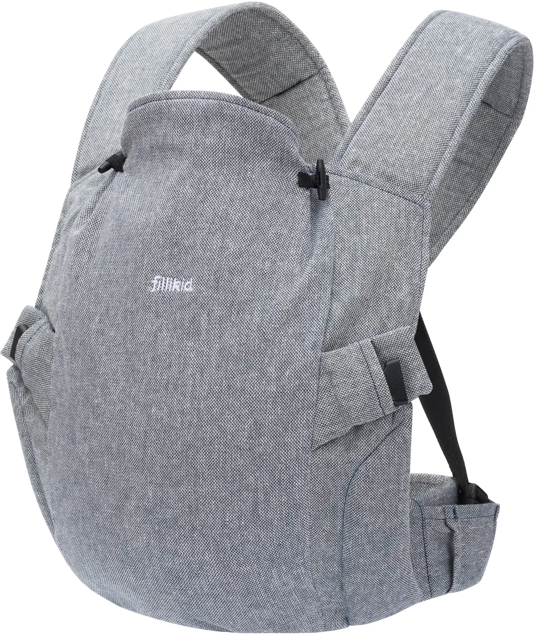 Fillikid Babytrage Natural, 2 Tragepositionen, blau