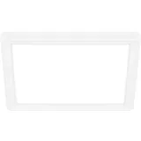 Briloner LED Panel Slim 19 cm, weiß, ultraflach